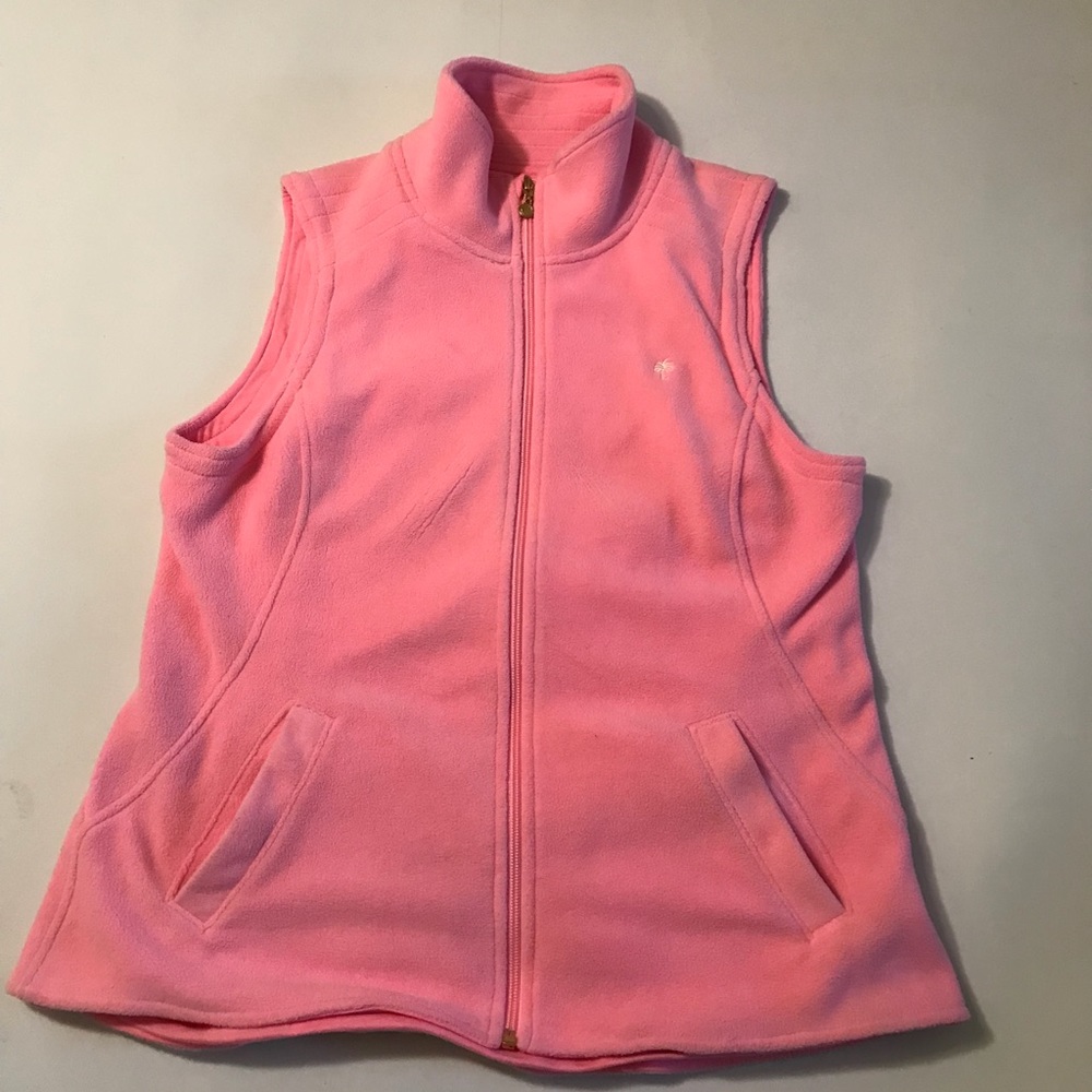 NWOT - Lilly Pulitzer Soft Pink Fleece Vest